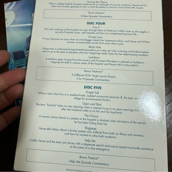 DOCTOR HOUSE 3 seasons DVD set. Season 2,3 & 6 DVD sets GUC - Picture 11 of 13